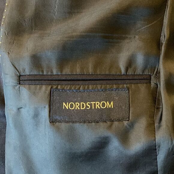 Hart Schaffner Marx 1887 Navy Blue Wool 2 Button Blazer Jacket. Size 41R. - Picture 7 of 10